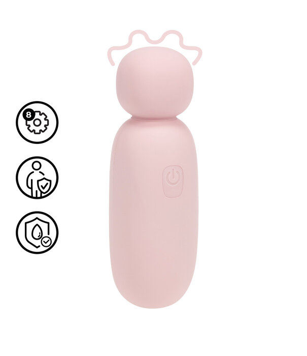 Loveline by Shots Mochi - Mini Chunky Wand Vibrator - Roze
