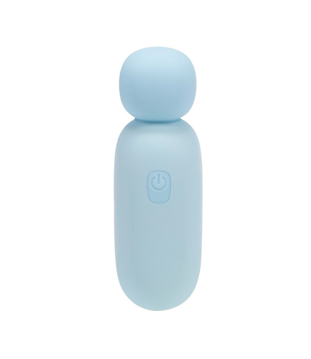 Loveline by Shots Mochi - Mini Chunky Wand Vibrator - Blauw