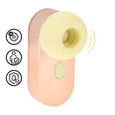 Budsie - Oordopvormige AirTap Vibrator - Geel