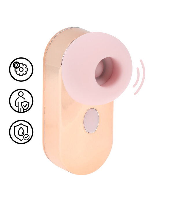 Loveline by Shots Budsie - Oordopvormige AirTap Vibrator - Roze