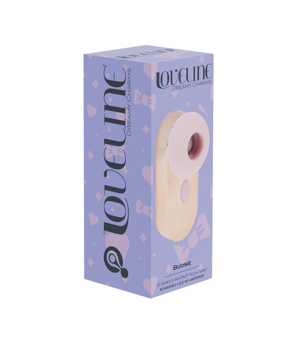Loveline by Shots Budsie - Oordopvormige AirTap Vibrator - Roze