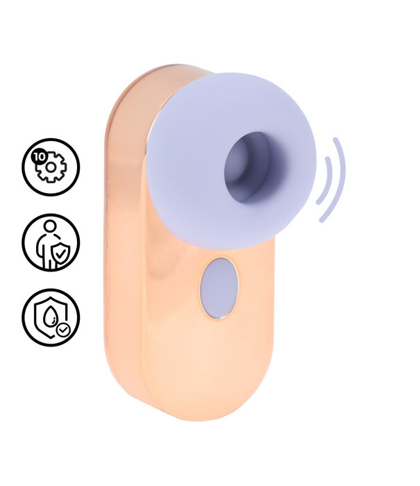 Loveline by Shots Budsie - Oordopvormige AirTap Vibrator - Lavendel