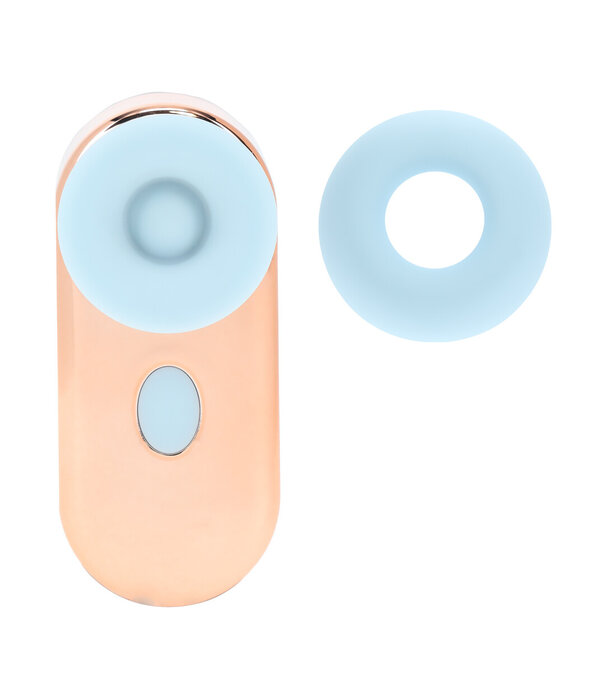 Loveline by Shots Budsie - Oordopjes-vormige AirTap Vibrator - Blauw