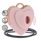 Luvie - Hartvormige AirTap Vibrator - Roze