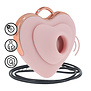 Luvie - Hartvormige AirTap Vibrator - Roze