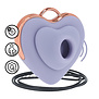 Luvie - Hartvormige AirTap Vibrator - Lavendel
