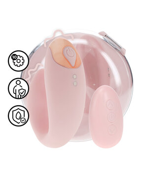 Daydream - Compact G-Spot Vibrator met Afstandsbediening - Roze