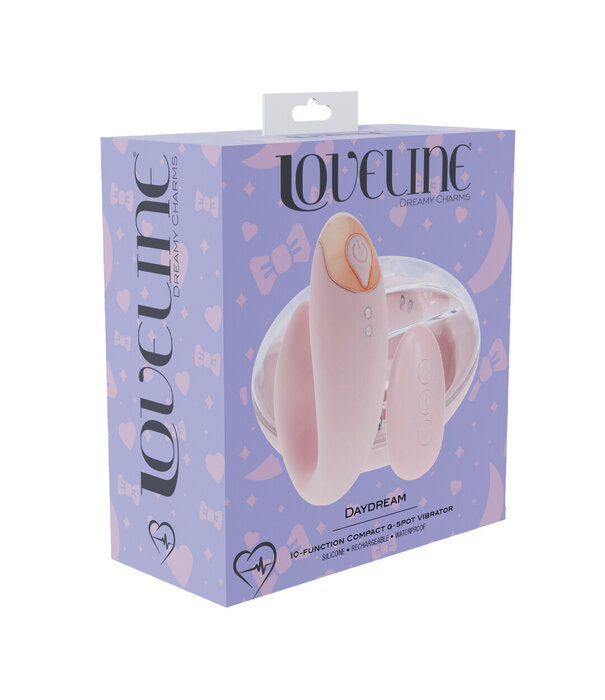 Loveline by Shots Daydream - Compact G-Spot Vibrator met Afstandsbediening - Roze