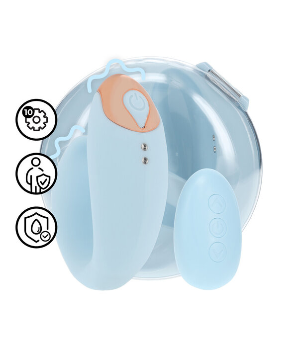 Loveline by Shots Daydream - Compact G-Spot Vibrator met Afstandsbediening - Blauw