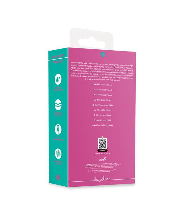Loveline by Shots Mini Konijn Vibrator - Roze