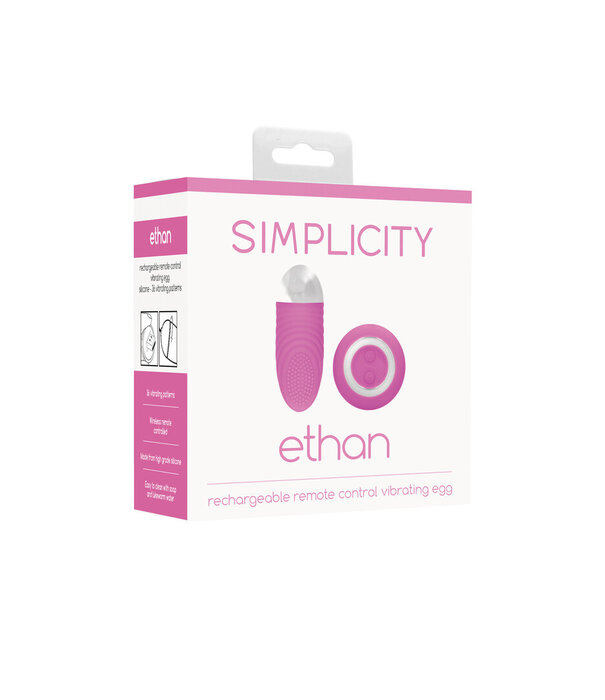Simplicity by Shots Ethan - Draadloze Vibrerende Ei met Afstandsbediening