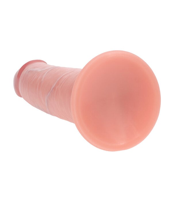 RealRock by Shots Dual Density Silicone Realistische Sliding Skin Dildo - 8 / 20,5 cm - Vlees