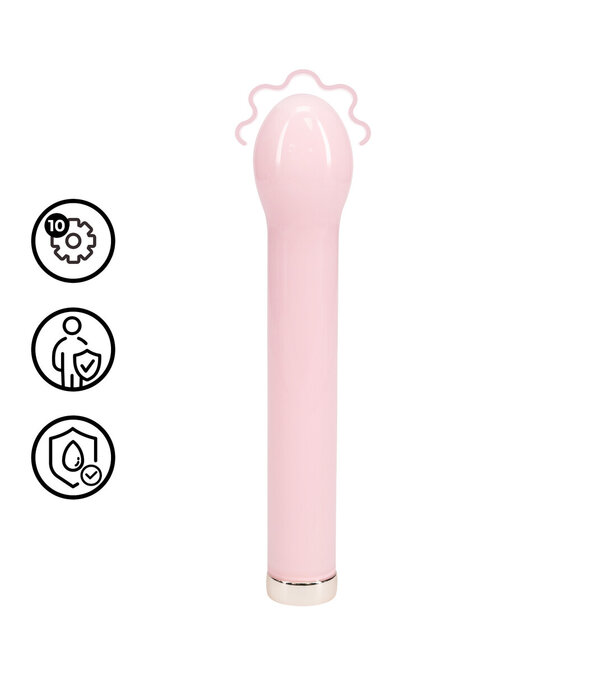 Loveline by Shots Glazen Gloeilampvormige Vibe - Roze