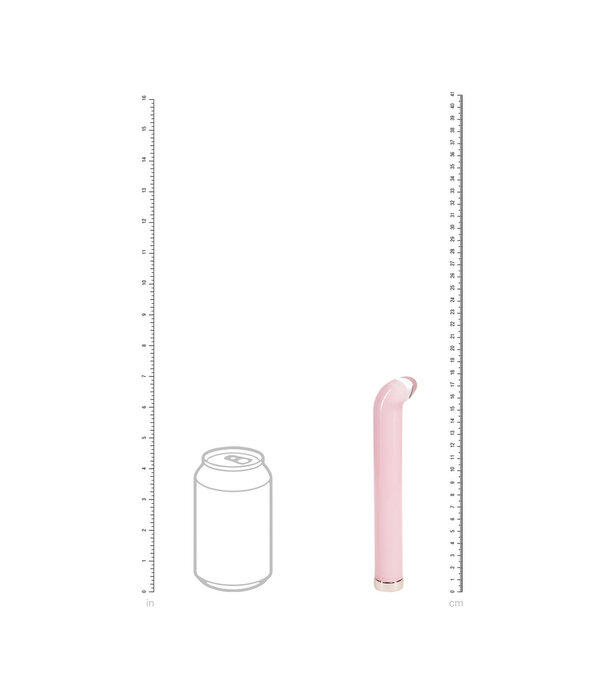 Loveline by Shots Glazen G-Spot Vibe - Roze