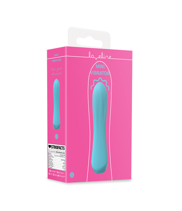 Loveline by Shots Mini Vibrator - Blauw