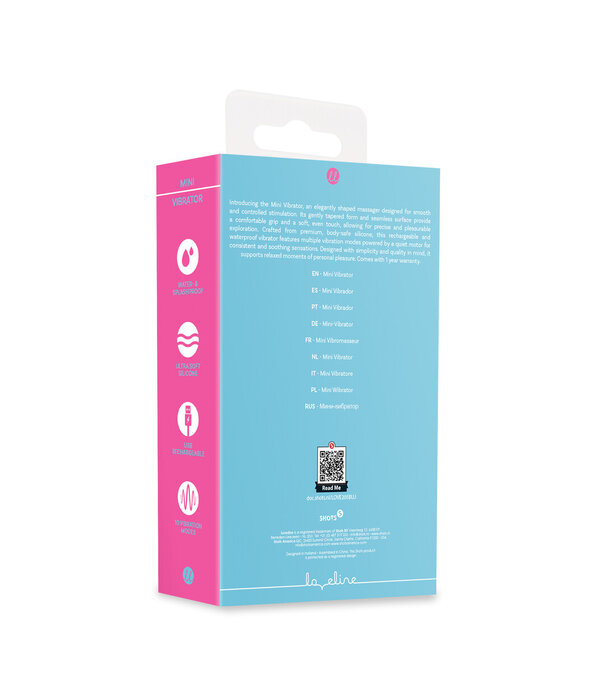 Loveline by Shots Mini Vibrator - Blauw