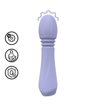 Mini Flexibele Wand Vibrator - Lavendel