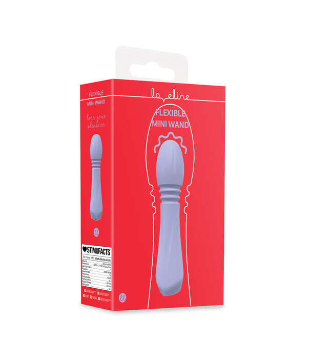 Loveline by Shots Mini Flexibele Wand Vibrator - Lavendel