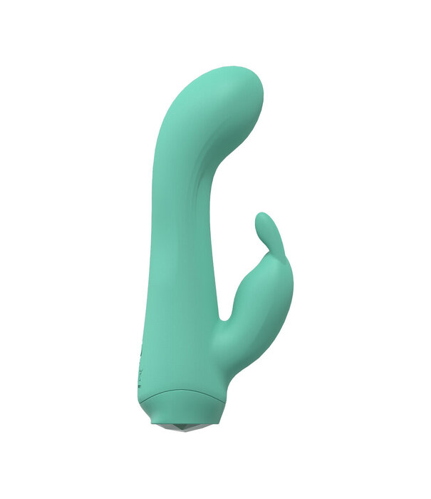 Loveline by Shots Mini Dual Rabbit Vibrator - Groen