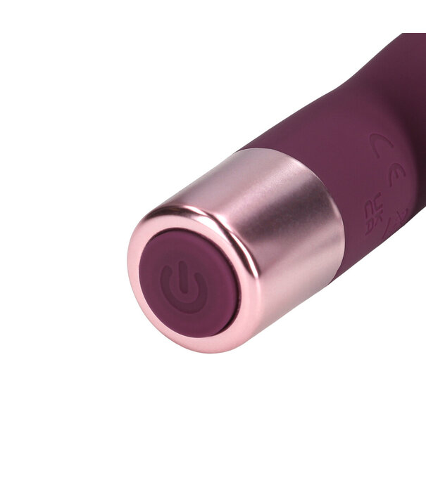 Loveline by Shots Mini Classic Wand Vibrator - Bordeau