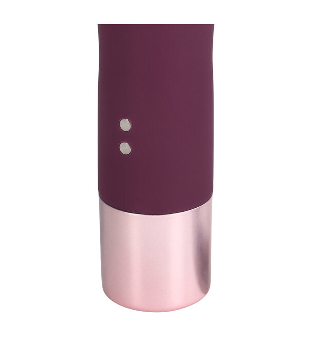 Loveline by Shots Mini Classic Wand Vibrator - Bordeau