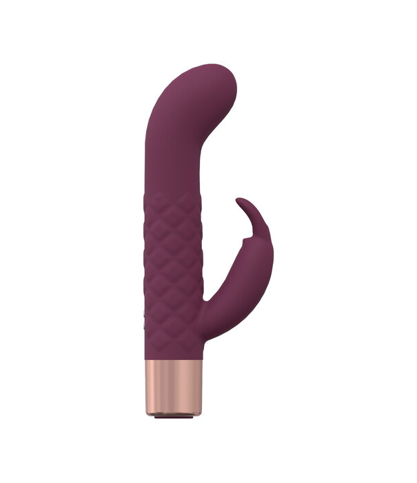 Loveline by Shots Mini Konijnen Vibrator - Bordeauxtint