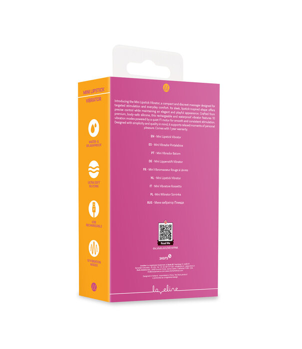 Loveline by Shots Mini Lipstick Vibrator - Roze