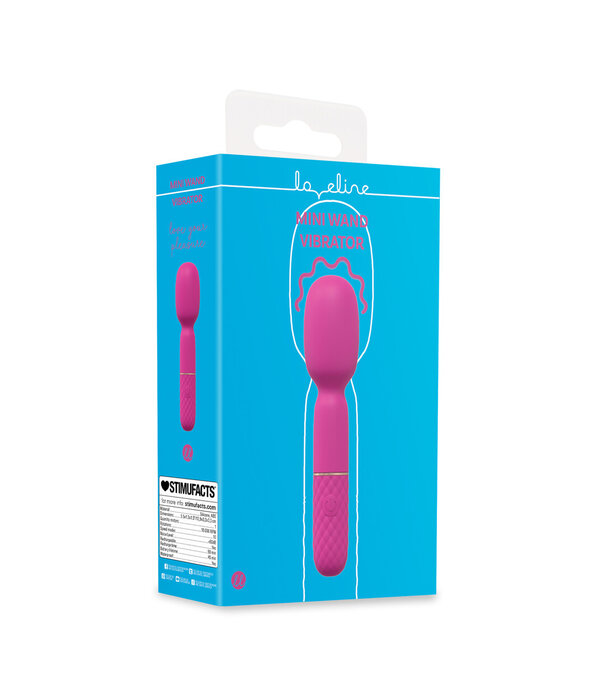 Loveline by Shots Mini Wand Vibrator - Roze