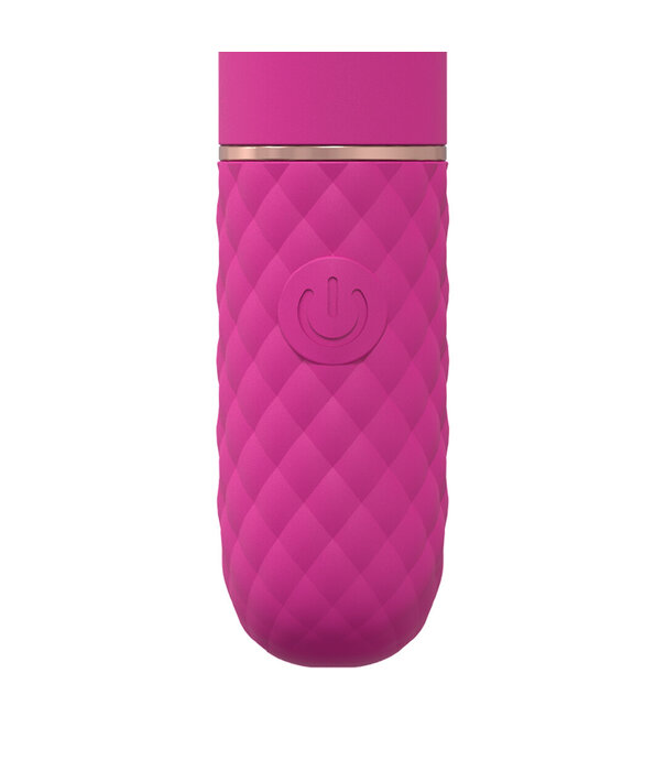 Loveline by Shots Mini Wand Vibrator - Roze