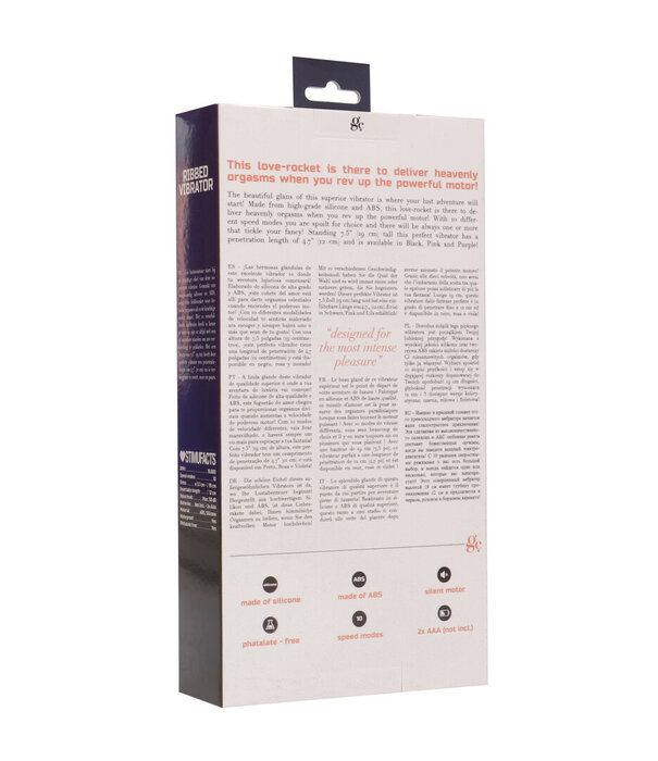 GC by Shots Geribbelde Vibrator
