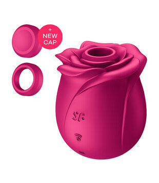 Pro 2 - Classic Blossom - Air Pulse Vibrator - Red