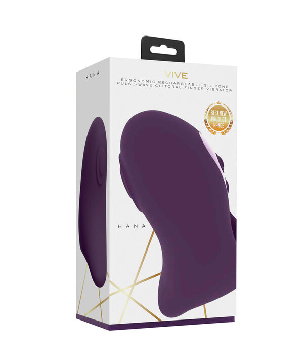 VIVE by Shots Hana - Pulse Wave Finger Vibrator - Paars