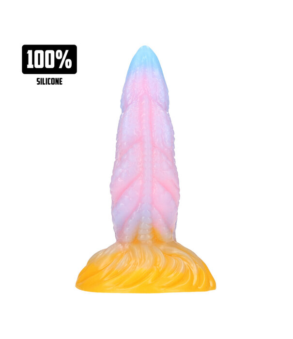 Ouch! by Shots Rainbow Stallion - Siliconen Anale Plug - Regenboog