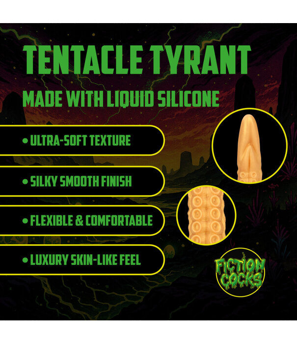 Ouch! by Shots Tentacle Tyrant - Anal Snake - 21.7 / 55 cm - Golden