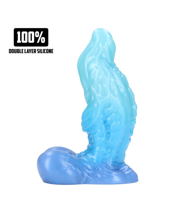 Ouch! by Shots Aquatic Ravager - Siliconen Dildo - Blauw