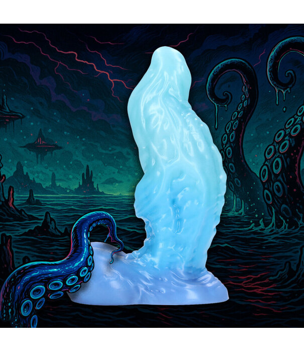 Ouch! by Shots Aquatic Ravager - Siliconen Dildo - Blauw