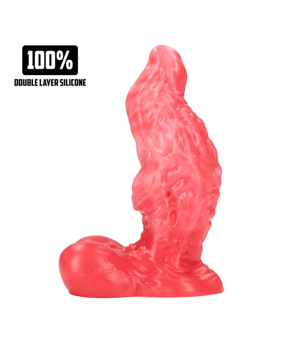 Ouch! by Shots Hell Ravager - Siliconen Dildo - Rood