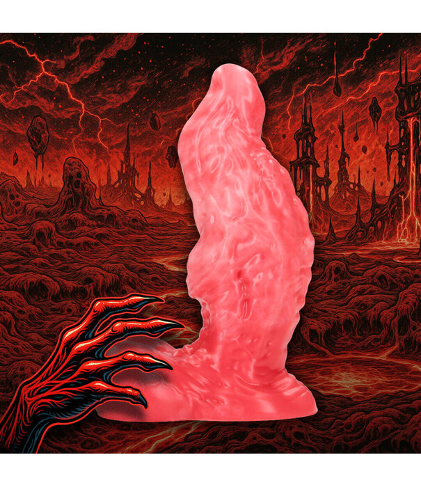 Ouch! by Shots Hell Ravager - Siliconen Dildo - Rood