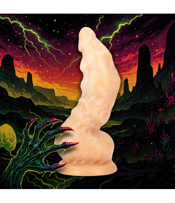 Ouch! by Shots Gouden Alien Indringer - Siliconen Dildo - Goud
