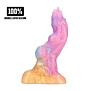 Rainbow Invader - Siliconen Dildo - Regenboog