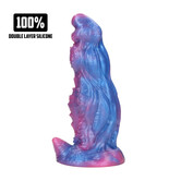 Galactic Night Fiend - Siliconen Dildo - Paars
