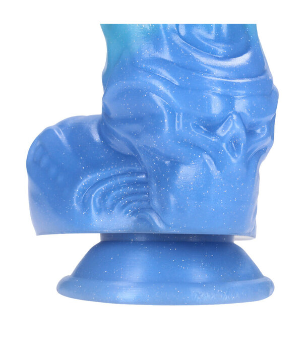 Ouch! by Shots Diepzee Hydra - Siliconen Dildo - Blauw