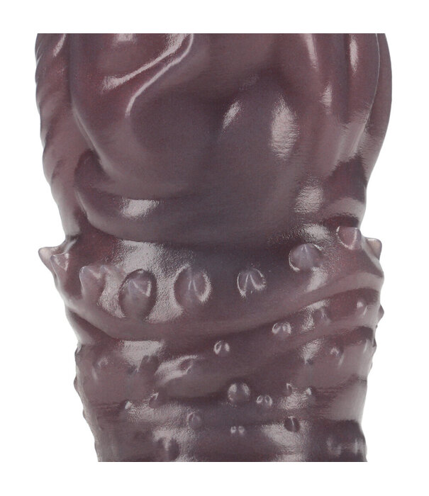 Ouch! by Shots Hellspawn - Siliconen Dildo - Rood/Zwart