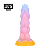 Rainbow Canine - Siliconen Anale Plug - Rainbow