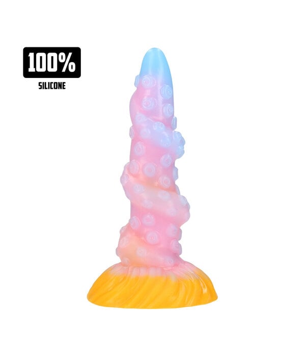 Ouch! by Shots Rainbow Kraken - Siliconen Anale Plug - Regenboog