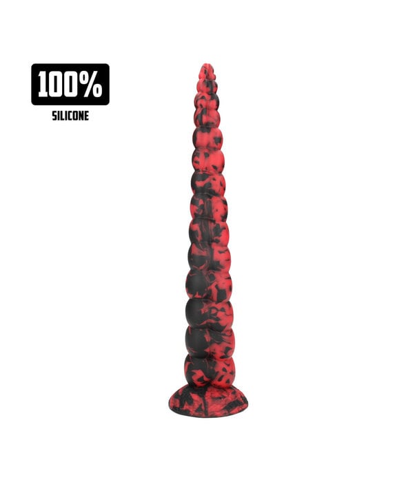 Ouch! by Shots Infernal Tentacle Demon - Anal Snake - 14.8 / 37,5 cm - Red/Black