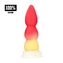 Whipped Berry - Siliconen Anale Plug - Rood/Geel