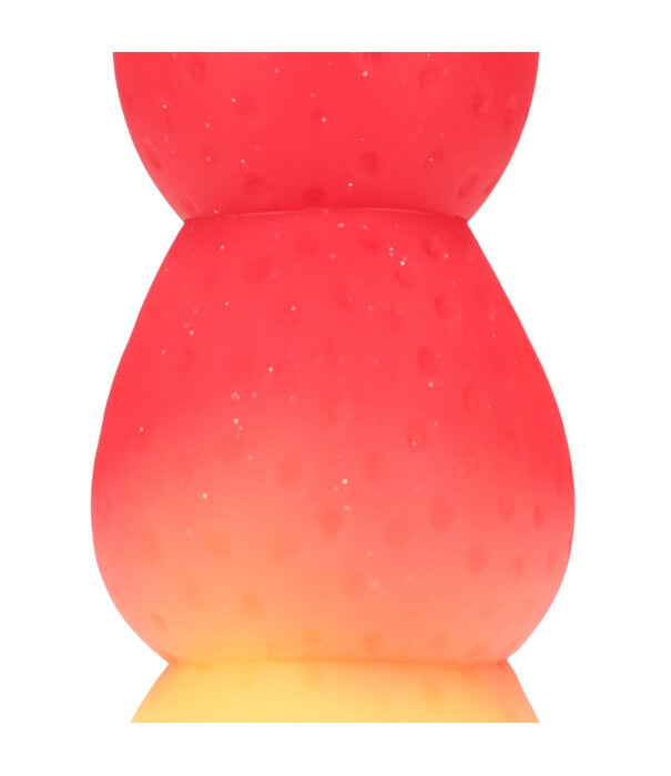 Ouch! by Shots Whipped Berry - Siliconen Anale Plug - Rood/Geel