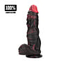 Infernal Demon - Siliconen Dildo - Rood/Zwart