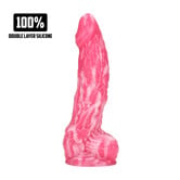 Imp Demon - Siliconen Dildo - Rood